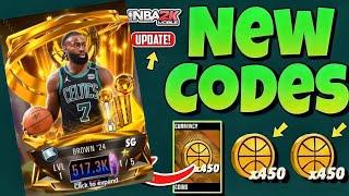 ️25 NEW REDEEM️Nba 2k Mobile Redeem Codes 2024 - Nba 2k Mobile Redeem Codes