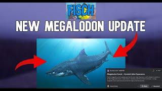 NEW AND BIGGEST UPDATE IN FISCH! (NEW ISLAND, MEGALODON EVENT)