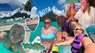 what really happened in bora bora… *swimming with sharks, hair turning green, & more*