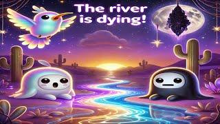  The River of Light in the Purple Desert | A Magical Tale of Friendship, Purpose and Self-Discovery