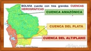 CUENCAS HIDROGRAFICAS DE BOLIVIA