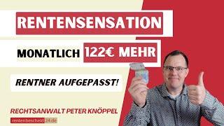 JULY 2025 Pension sensation: €122 more in monthly pension? What you need to know now!