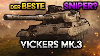 Dieser Panzer ist so Stark, aber so schwer zu spielen. Vickers Mk.3 [World of Tanks]