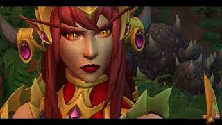 Alexstrasza & Wrathion Argument - In Game Cutscene