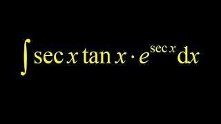 Exponential u-substitution: integral sec(x)tan(x)*e^(sec(x)). Identify the inner function, u=sec(x).