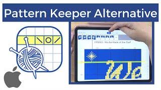 Pattern Keeper Alternative on iOS Devices for Digital Cross Stitch Patterns: Knit Companion