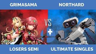 RogaSmash 297: SSBU – Losers Semi — GrimaSama (Pyra / Mythra) vs Northard (ROB)