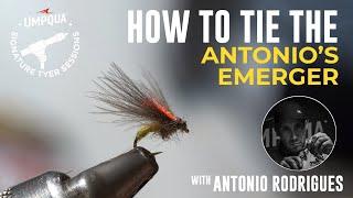 How to tie the Antonio's Emerger with Umpqua Signature tyer Antonio Rodrigues