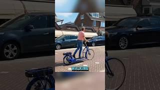Bike That Moves When You Walk