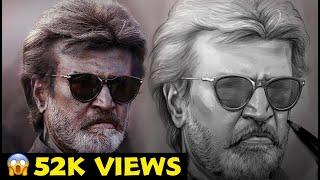 Kaala RajiniKanth New Drawing 2021 || Jailer 2023 #rajinikanth #viral #art #howto