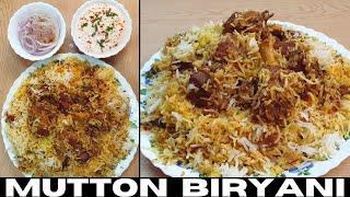 Mutton Dum Biryani Recipe | स्वादिष्ट मटन दम बिरयानी | Mutton Biryani recipe