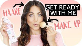 GET READY WITH ME  Haare & Make Up GRWM | Schicki Micki