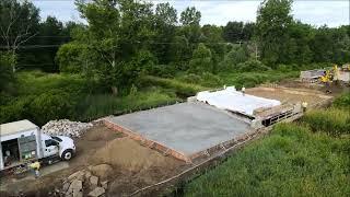 Lightweight Cellular Concrete Fill project in Howley, MI