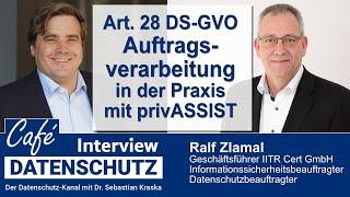 Überwachung von Auftragsverarbeitern nach Art. 28 DS-GVO mit privASSIST #dsgvo #Auftragsverarbeitung