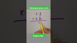 Multiplication trick #short #shortfeed #maths #mathstricks