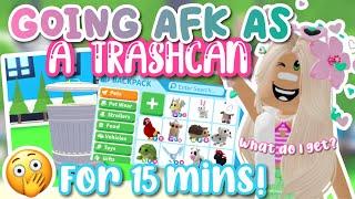 GOING AFK AS A TRASHCAN FOR 15 MINUTES!  ||Tayforever!||