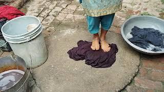 washing clothes by Pinky goddess