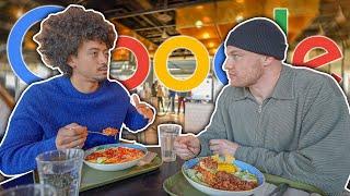 Wie schmeckt das Essen im Google Office London? 