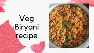 veg Biryani recipe veg pulao | #shorts