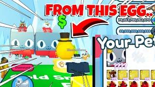 First Person To HATCH The *TITANIC JOLLY CAT* from the Free To Play Egg..! (Roblox Pet Simulator X)