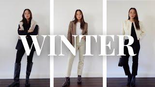 What's New In my Wardrobe for Winter | Winter Basics & Sale Purchases | W Concept, Flattered, Redone