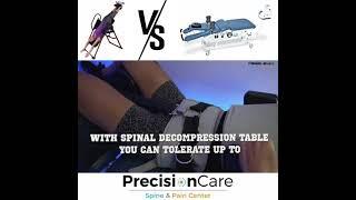 Inversion Table VS. Spinal Decompression - Spinal Decompression