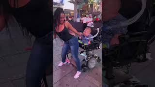 Disabled Man Gets Twerked On By 2 Women