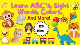 Learn ABC’s, Words, Colors,Numbers, Animals,Opposites,Phonics and More! #youresosmart #tittlekins