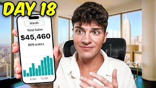 $45,460.78 in 30 days dropshipping on tiktok (showing you the entire strategy step by step)