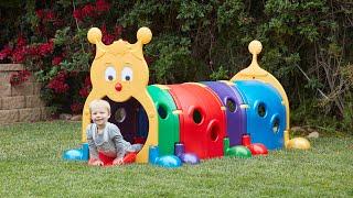 ECR4Kids GUS Climb-N-Crawl Caterpillar Tunnel