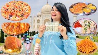 Living on Rs 1000 for 24 Hours Challenge | Agra Food Challenge
