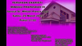 PERAYAAN EKARISTI  HARIAN PEKAN PRAPASKAH IV, RABU 02 APRIL 2025 PUKUL 05..30 WIB