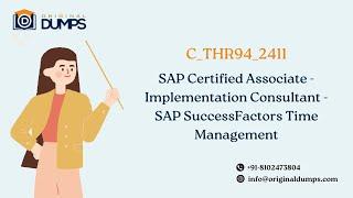 Sample Questions for C_THR94_2411: SAP SuccessFactors Time Management