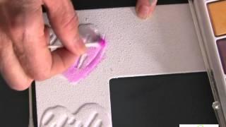 How to Make a Textured Glue Hearts Frame (Long Version)