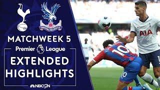 Tottenham Hotspur v. Crystal Palace | PREMIER LEAGUE HIGHLIGHTS | 9/14/19 | NBC Sports