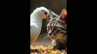 Kabutar aur billi ki kahani #ai #aistory #kabutar #cat