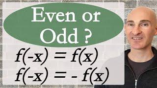 Is a Function Even or Odd?