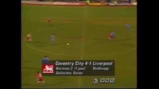 [92-93] Coventry City 5 Liverpool 1 - First win for 3 months, Mick Quinn continues scoring