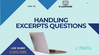 Handling Excerpts Questions