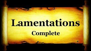 Holy Bible: Book 25 - The Book of Lamentations - KJV Read Along HD 4K Audio Text (Narration 1)