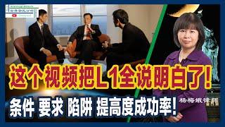 一个视频搞懂​L1跨国公司经理工作签证 | 解析基本条件 避坑攻略与成功秘诀 | 杨梅娥律师详解L1签证申请全流程！​​|移民美国