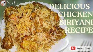 CHICKEN DUM BIRIYANI RECIPE |কলকাতার রেস্টুরেন্ট স্টাইল চিকেন বিরিয়ানি রেসিপি|EASY CHICKEN BIRIYANI