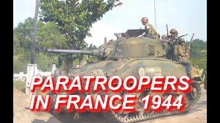 US 509th Paratrooper Infantry 1944 France  [ WWII Documentary ]