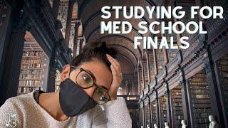 Studying for med school final exams | Life of a third year medical student