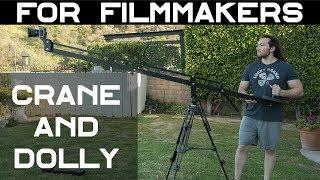 Crane & Dolly System For BUDGET Filmmakers - FAKE DRONE SHOTS!!! | Momentum Productions