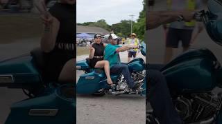 Harley Davidson Big Wheel Bagger #bagger #harleydavidson #shorts #bikergirl #streetglide #motorcycle