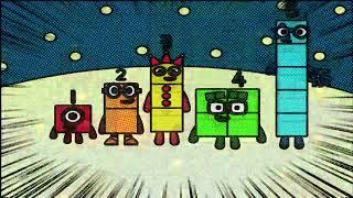 Numberblocks intro Song but Updated for Season 6 , Numberblocks 2022 version (Anime Baby )