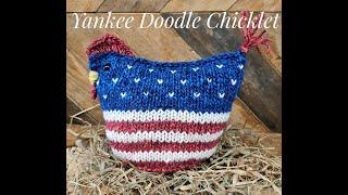 In Sheep's Clothing Yarn -Shop Cast- Episode 15- Yankee Doodle Chicklet- New Della Q Snap Bags