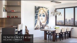 SOLD | Elegant High-Rise with Jetliner Views | Ten-Five-Sixty Wilshire #1501