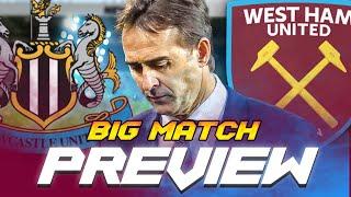 "We're Gonna Get Battered!" West Ham vs Newcastle Preview